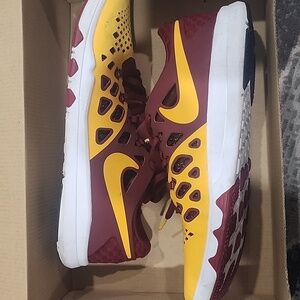 Size 9.5 Redskin Edition Nikes